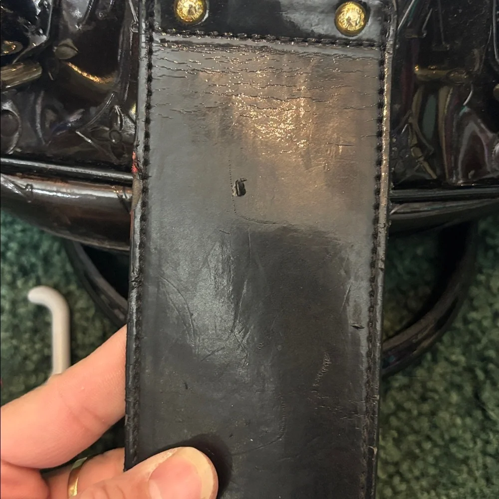 Vintage glossy monogram bag - Picture 12 of 17